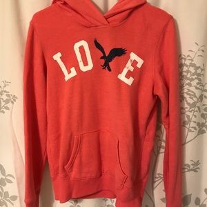 Coral American Eagle sweatshirt